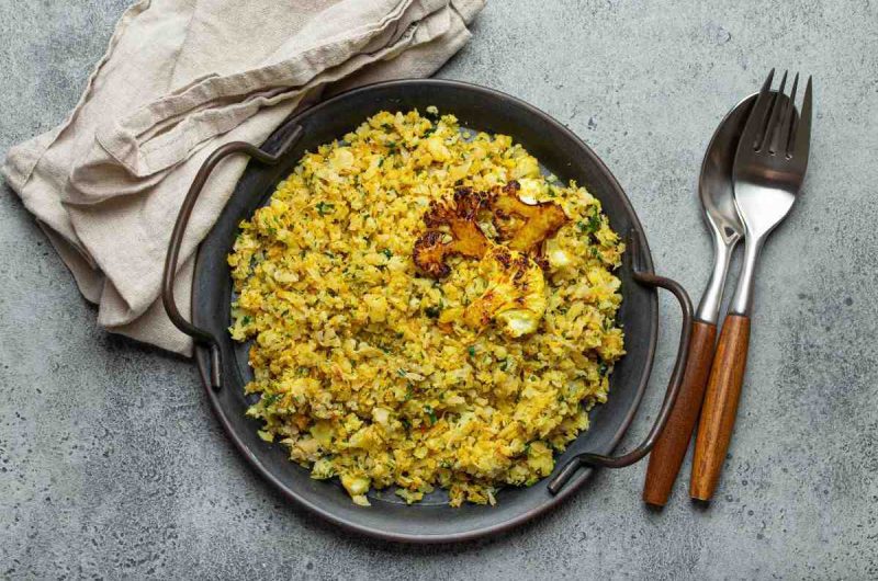 Keto Cauliflower Fried Rice