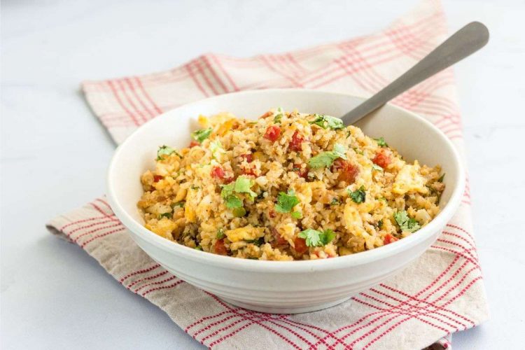 Keto Cauliflower Fried Rice Recipe