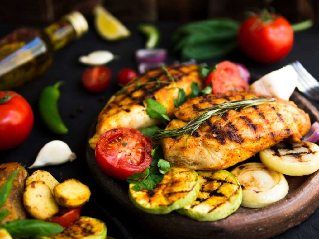 recipe of grilled chicken breast