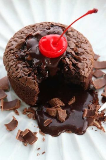 best vegan chocolate lava cake