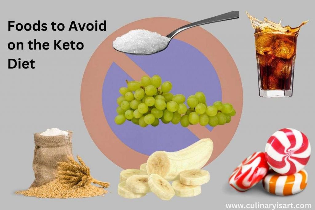 Foods to avoid on the Keto Diet